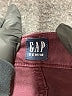 Gap Solid Burgundy Jeans Size 28 waist - photo 7