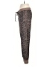 Michael Stars Animal Print Brown Casual Pants Size S - photo 5