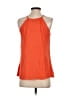 Solitaire 100% Rayon Orange Sleeveless Blouse Size S - photo 2
