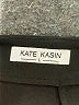 Kate Kasin Solid Black Formal Skirt Size L - photo 4