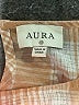 Aura Orange Long Sleeve Blouse Size M - photo 7