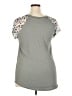 Acting Pro Gray Short Sleeve Top Size 2X - photo 2