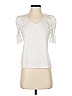 Gianni Bini White Short Sleeve Top Size XS - photo 1