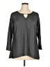 Alyx Gray Long Sleeve Blouse Size 1X - photo 1