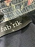 Fab'rik 100% Polyester Floral Black Long Sleeve Blouse Size L - photo 7