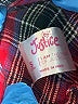 Justice 100% Viscose Plaid Red Long Sleeve Button-Down Shirt Size 7 - 8 - photo 3