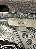 Ann Taylor LOFT Paisley Gray Casual Dress Size XS - photo 6