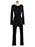 Kittenish Solid Black Jumpsuit Size XS - photo 1