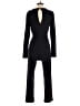 Kittenish Solid Black Jumpsuit Size XS - photo 2