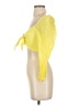 Alice + Olivia Yellow 3/4 Sleeve Blouse Size 2 - photo 5