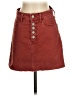 Paige Red Denim Skirt Size 24 waist - photo 1