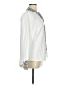Ellen Tracy 100% Polyester Houndstooth White Long Sleeve Blouse Size XL - photo 4