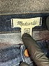 Madewell Chevron-herringbone Blue Jeans Size 25 waist - photo 6