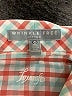 Foxcroft Checkered-gingham Orange 3/4 Sleeve Button-Down Shirt Size 12 (petite) - photo 7