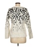 1.State 100% Nylon Animal Print Ivory Pullover Sweater Size M - photo 2
