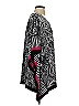 Susan Graver Paisley Black Poncho Size XXS - photo 5