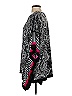 Susan Graver Paisley Black Poncho Size XXS - photo 4