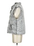 Thread & Supply 100% Polyester Gray Faux Fur Vest Size S - photo 5