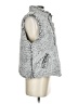 Thread & Supply 100% Polyester Gray Faux Fur Vest Size S - photo 4