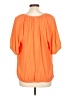 Torrid Orange Short Sleeve Blouse Size Lg Plus (0) - photo 2