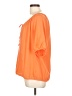 Torrid Orange Short Sleeve Blouse Size Lg Plus (0) - photo 5