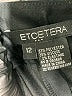 Etcetera 100% Polyester Solid Black Dress Pants Size 12 - photo 7