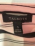 Talbots Stripes Ivory Long Sleeve Blouse Size S - photo 7