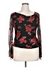 Jkara 100% Polyester Black Long Sleeve Blouse Size XL - photo 1