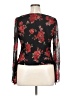 Jkara 100% Polyester Black Long Sleeve Blouse Size XL - photo 2