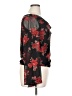 Jkara 100% Polyester Black Long Sleeve Blouse Size XL - photo 4