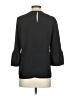 Madewell 100% Polyester Black 3/4 Sleeve Top Size XS - photo 2