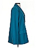 Nasty Gal Inc. 100% Polyester Solid Teal Blazer Size 0 - photo 4