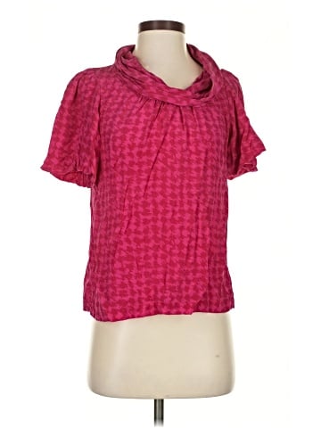 Banana Republic Short Sleeve Silk Top (view 1)
