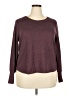 Nine West Burgundy Pullover Sweater Size XXL - photo 1