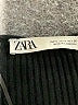 Zara Black Long Sleeve Top Size S - photo 7
