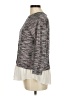 Ann Taylor LOFT Tweed Gray Pullover Sweater Size M - photo 5