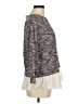 Ann Taylor LOFT Tweed Gray Pullover Sweater Size M - photo 4
