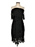 Saylor 100% Polyester Black Cocktail Dress Size S - photo 1