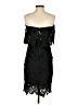 Saylor 100% Polyester Black Cocktail Dress Size S - photo 2