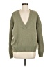 Moio 100% Wool Green Wool Pullover Sweater One size - photo 1