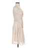 H&M 100% Polyester Tan Cocktail Dress Size 4 - photo 4