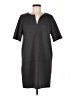 Halogen Gray Casual Dress Size M - photo 1