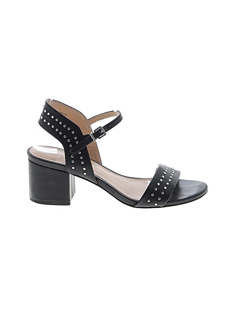 Pre-owned Express Sandals In Black