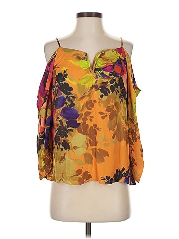 Nicole Miller Artelier Sleeveless Silk Top (view 1)