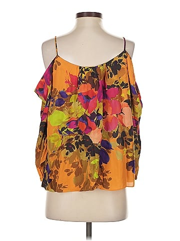Nicole Miller Artelier Sleeveless Silk Top (view 2)
