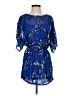 Aqua 100% Polyester Blue Cocktail Dress Size S - photo 1