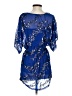 Aqua 100% Polyester Blue Cocktail Dress Size S - photo 2