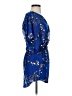 Aqua 100% Polyester Blue Cocktail Dress Size S - photo 4