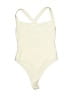 Privacy Please Solid Ivory One Piece Swimsuit Size S - photo 1