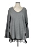 JunaRose Gray Long Sleeve Top Size L - photo 1